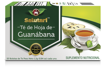 Salutari® Té De Guanábana En Polvo 20 Paquetes